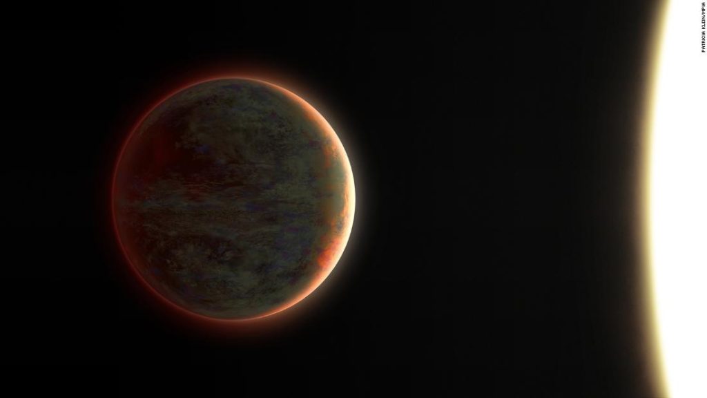 Op deze hete exoplaneet kunnen vloeibare edelstenen uit de lucht regenen