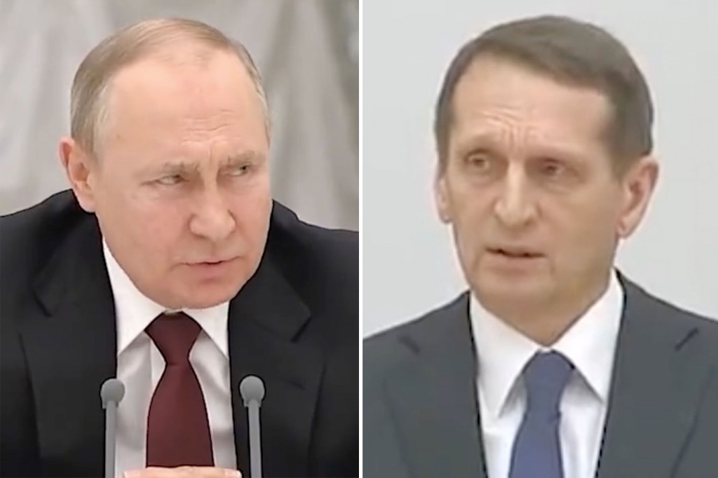 Poetin valt Russische inlichtingenchef aan in videoverspreiding