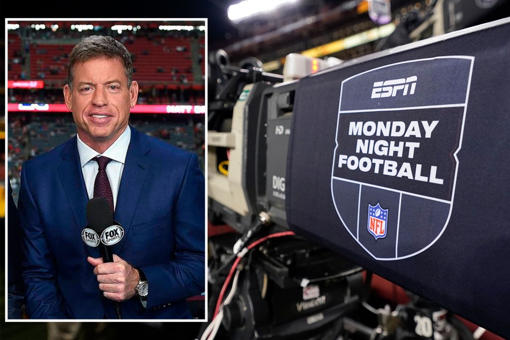 Troy Aikman staat op het punt om Fox te verlaten om deel te nemen aan 'Monday Night Football'