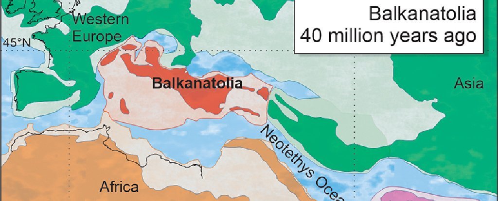 Een vergeten continent 40 miljoen jaar geleden is misschien net herontdekt