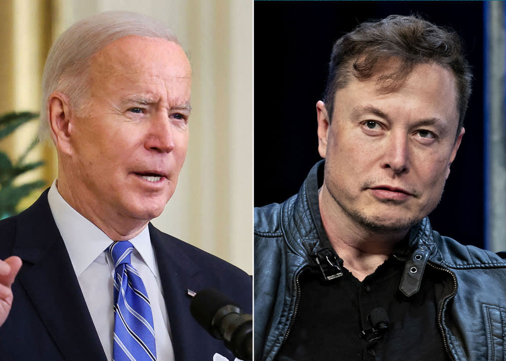 Elon Musk beschuldigt Biden van het negeren van Tesla, zegt dat hij het juiste zal doen in het Witte Huis