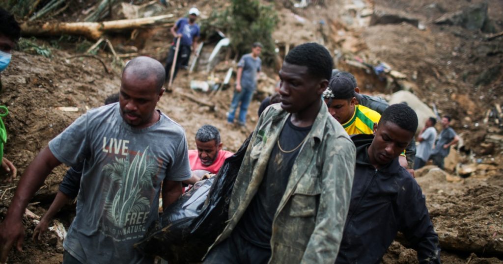 Tientallen doden bij aardverschuivingen nabij Rio de Janeiro, Brazilië |  milieu nieuws