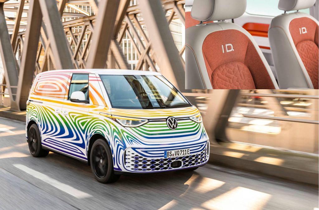 Volkswagen plaagt het interieur van de elektrische bestelwagen van ID Buzz terwijl het debuut 9 maart nadert