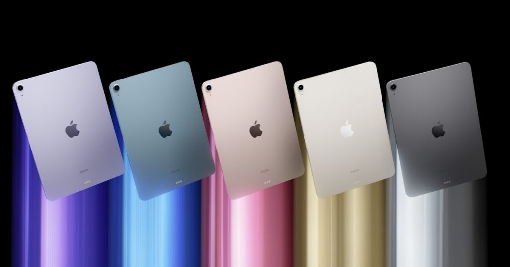 Apple kondigt iPad Air-update aan met M1-processor en 5G