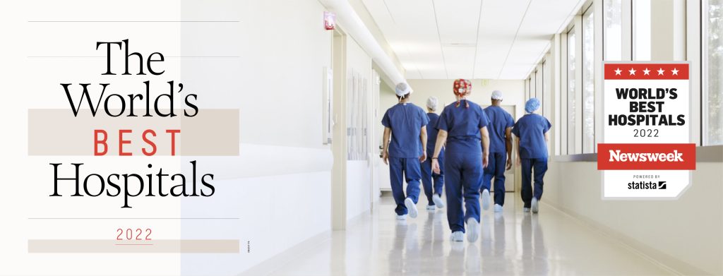 Beste ziekenhuis ter wereld 2022 - Top 250 ziekenhuizen