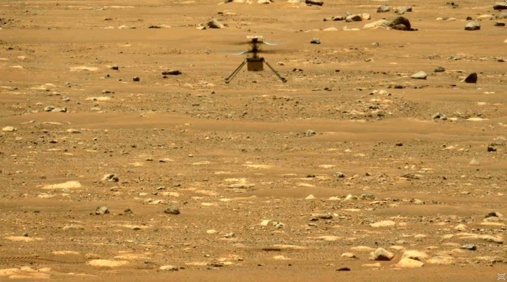 NASA's Mars-helikopter blijft op de rode planeet vliegen