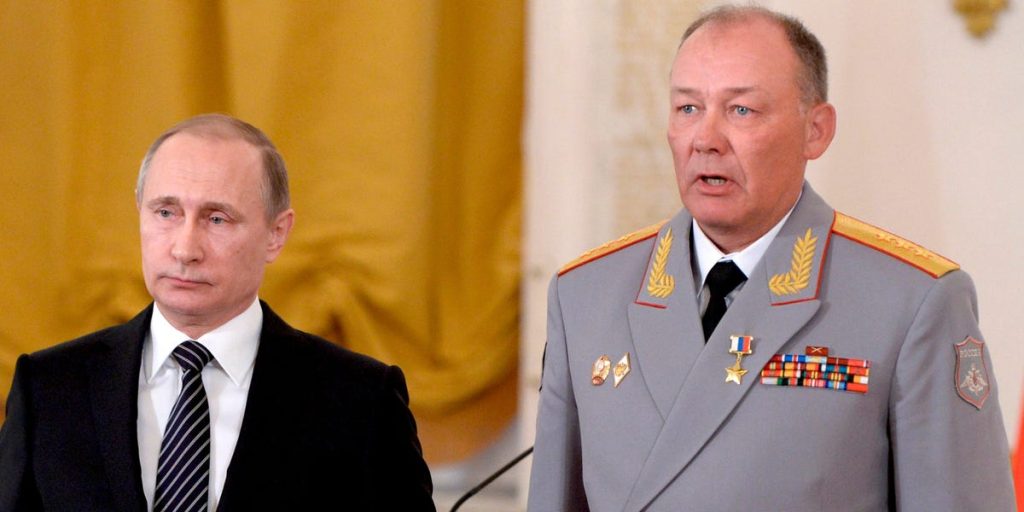 Poetin benoemt Bombardier om het Russische leger in Oekraïne te leiden