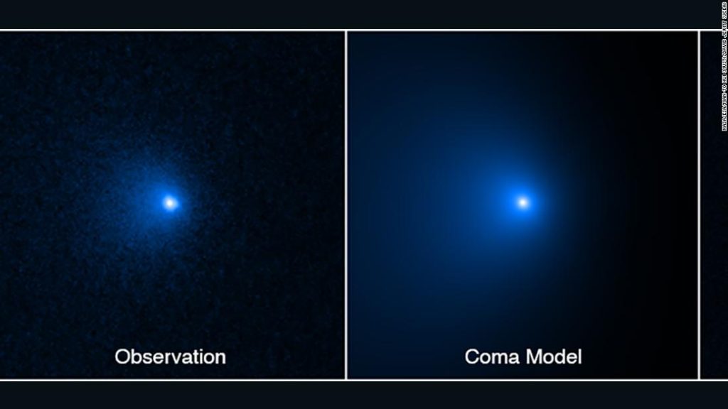 Hubble detecteert enorme komeet die in 2031 langs de zon zal slingeren