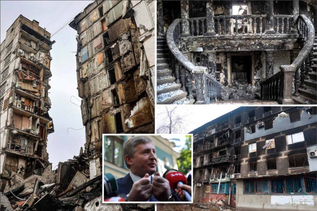 Rinat Akhmetov, de rijkste man van Oekraïne, belooft wederopbouw na de oorlog