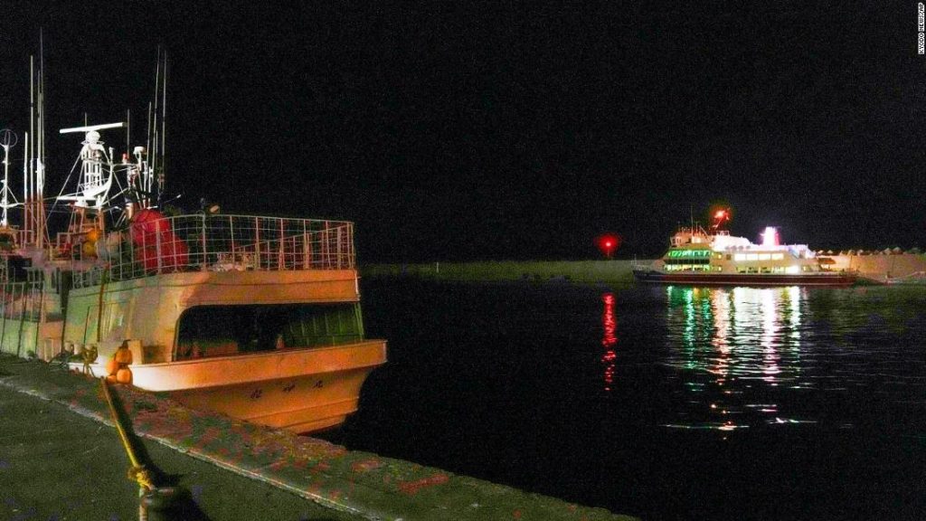 Japanse boot vermist: negen mensen gevonden, zegt kustwacht