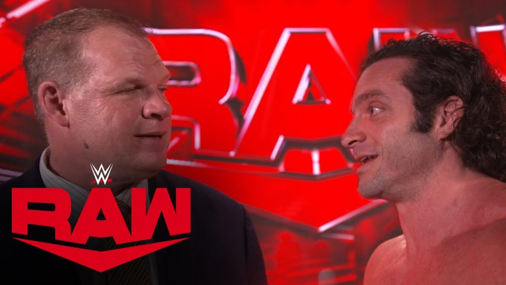 Ezechiël heeft een hilarische rit met Kane voor WWE RAW (video)