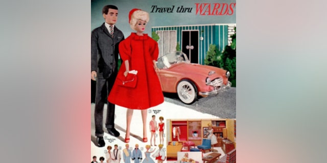 Barbie's eerste auto was de Austin Healey die in 1962 werd gelanceerd.