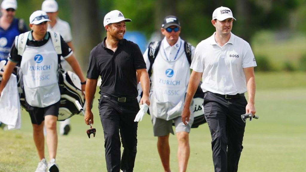 2022 Zurich Classic leaderboard, scores Patrick Cantlay en Xander