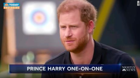 Prins Harry zegt dat hij ervoor wil zorgen dat de koningin 'beschermd' is