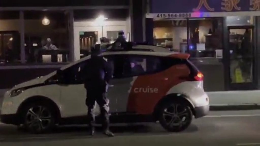 Politie San Francisco stopt zelfrijdende auto