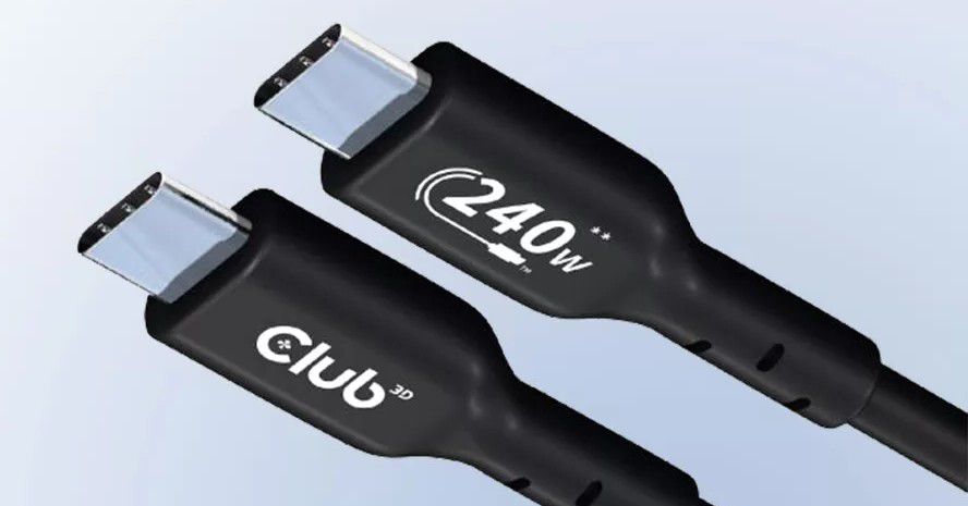De eerste 240 W USB-C-kabel is net kapot gegaan