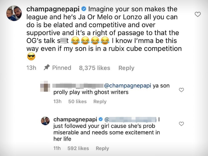 Reactie van Drake IG