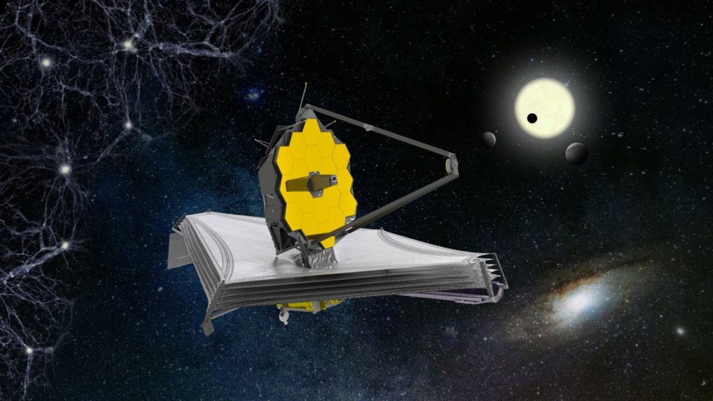 De James Webb-ruimtetelescoop oefent voor het eerst met het volgen van een asteroïde