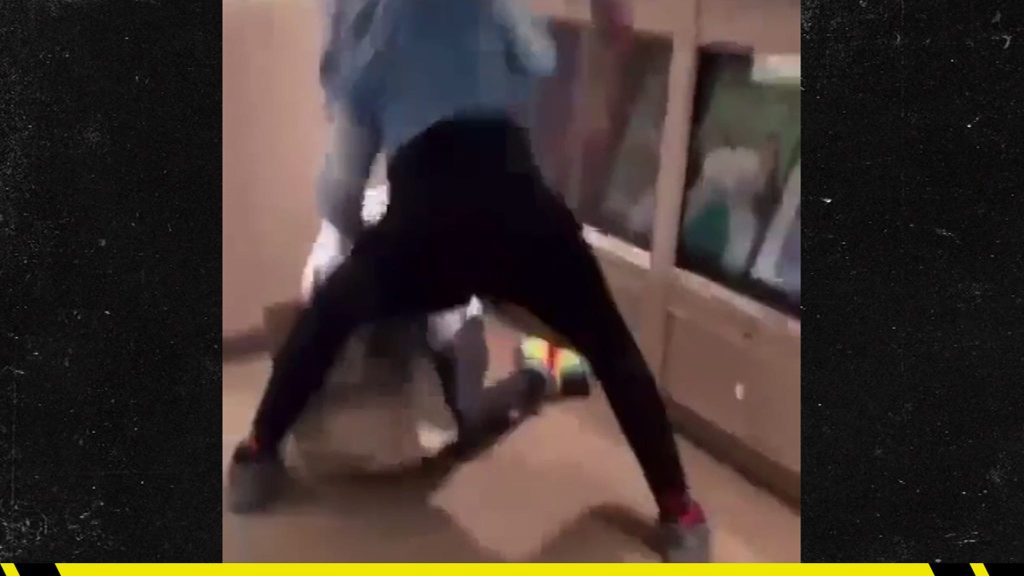 Een virale video van een vrouw die wordt geslagen, speculatie dat het Zendaya kan zijn