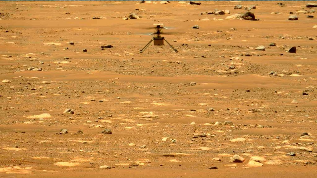De Mars Creativity Helicopter vliegt al meer dan een jaar