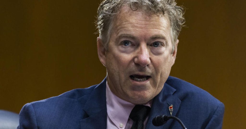 Rand Paul schort $ 40 miljard aan hulp aan Oekraïne op door te weigeren unaniem goedkeuring te verlenen in de Senaat