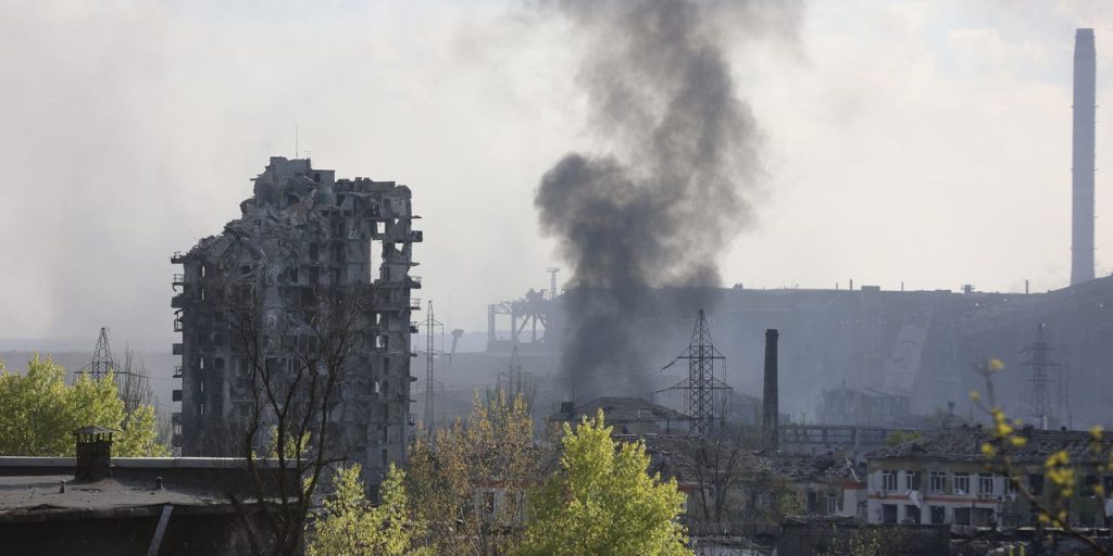 Rusland hervat bombardement op staalfabriek Mariupol