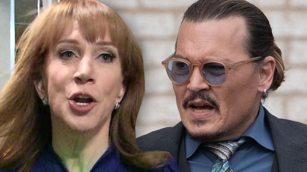 Kathy Griffin noemt Johnny Depp "een opgeblazen drankzak" en verdedigt Amber