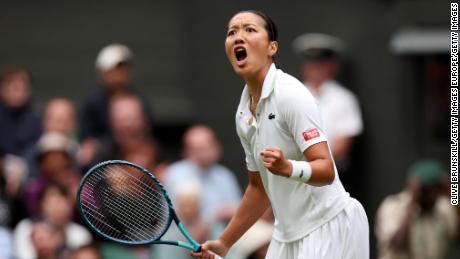 Harmony Tan toonde veerkracht tijdens haar verrassende, dramatische overwinning op Serena Williams.