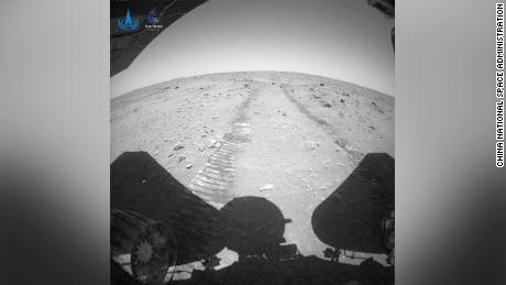 China geeft nieuwe beelden vrij van Zhurong Mars-rover