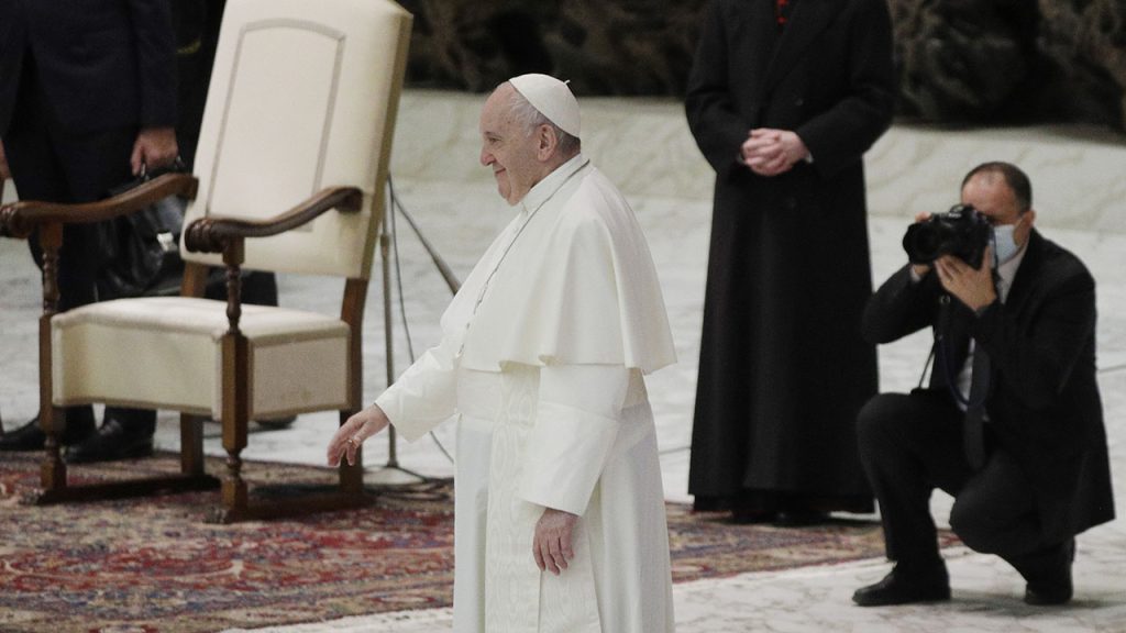 Paus Franciscus zegt dat VN 'geen macht heeft'