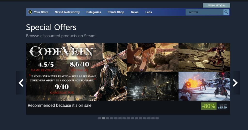 Valve staat vanaf september geen prijzen en recensies toe op Steam Store-afbeeldingen