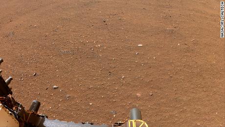 De Persevering rover verkent de eerste missie vanaf Mars