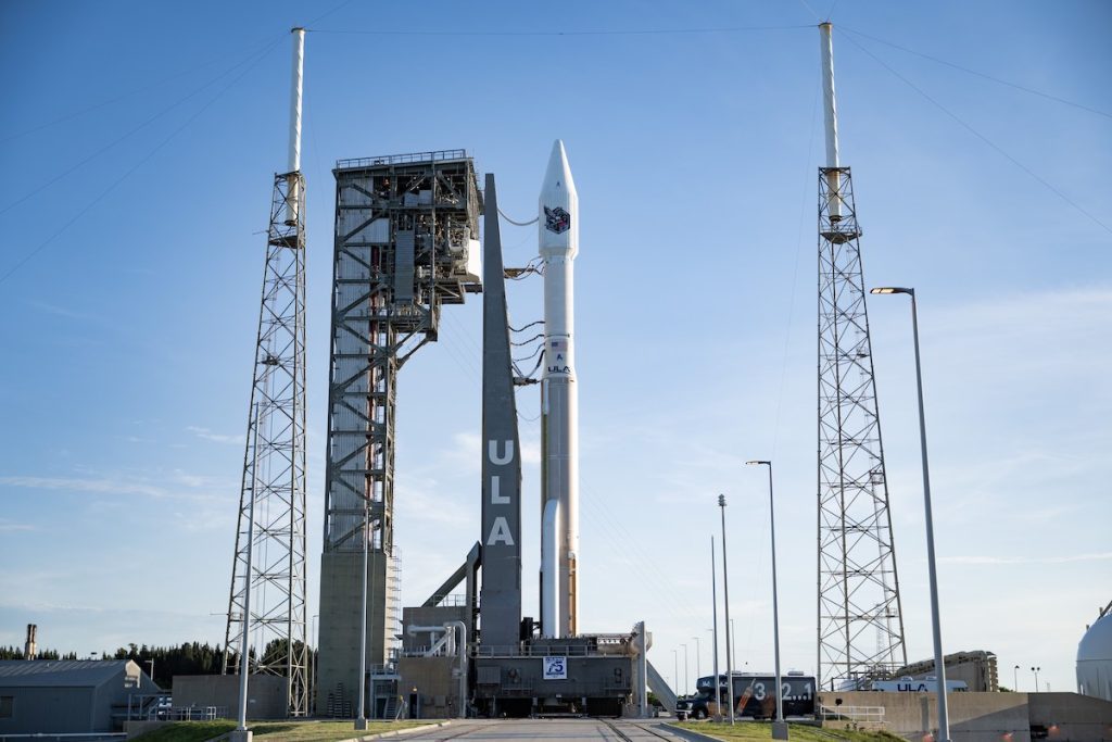 Atlas 5-raket klaar om op te stijgen donderdag bij zonsopgang - ruimtevlucht nu