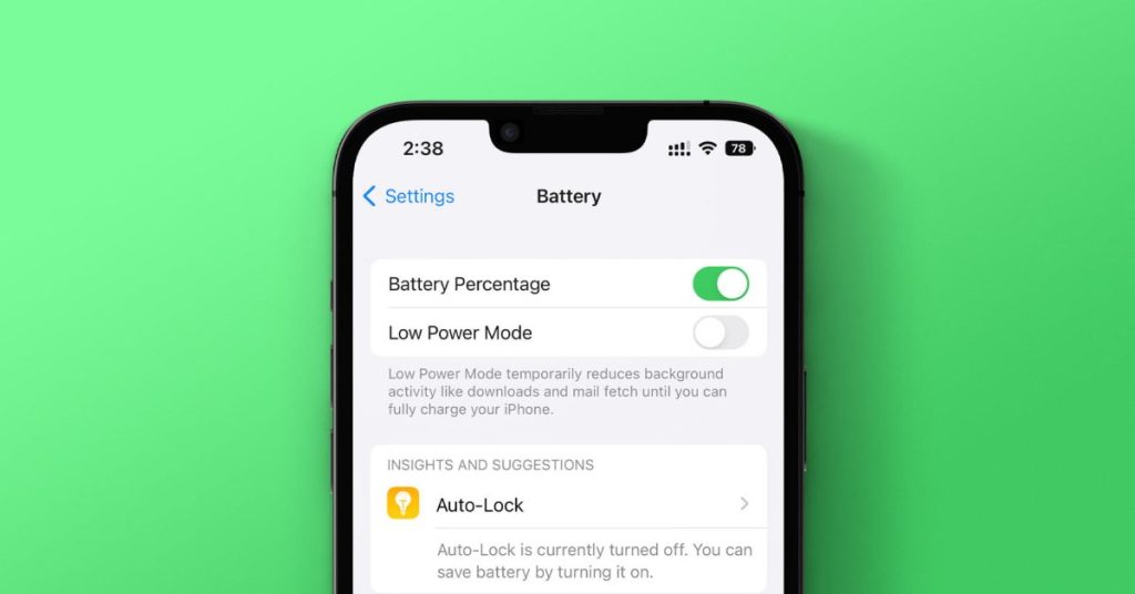 iOS 16 beta 5 voegt eindelijk batterijpercentage toe aan de statusbalk