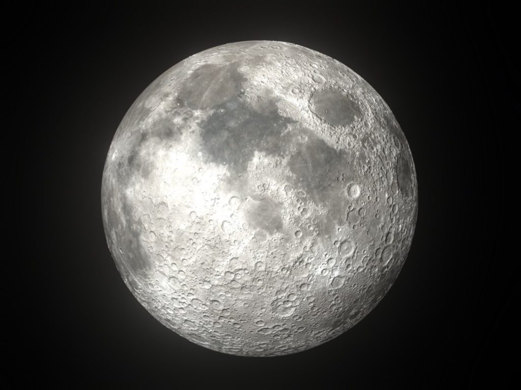 174MP Moon: duidelijk genoeg om het hele dierenrijk te zien, niet alleen het spreekwoordelijke konijn