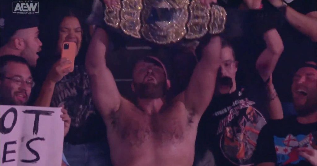 Jon Moxley domineert CM Punk om de AEW World-titel te verenigen