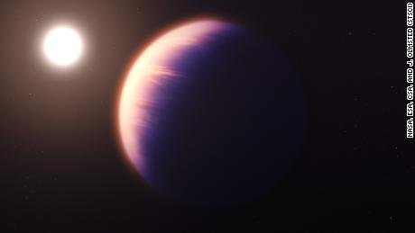 NASA's Webb-telescoop legt het eerste bewijs van koolstofdioxide op een exoplaneet vast 