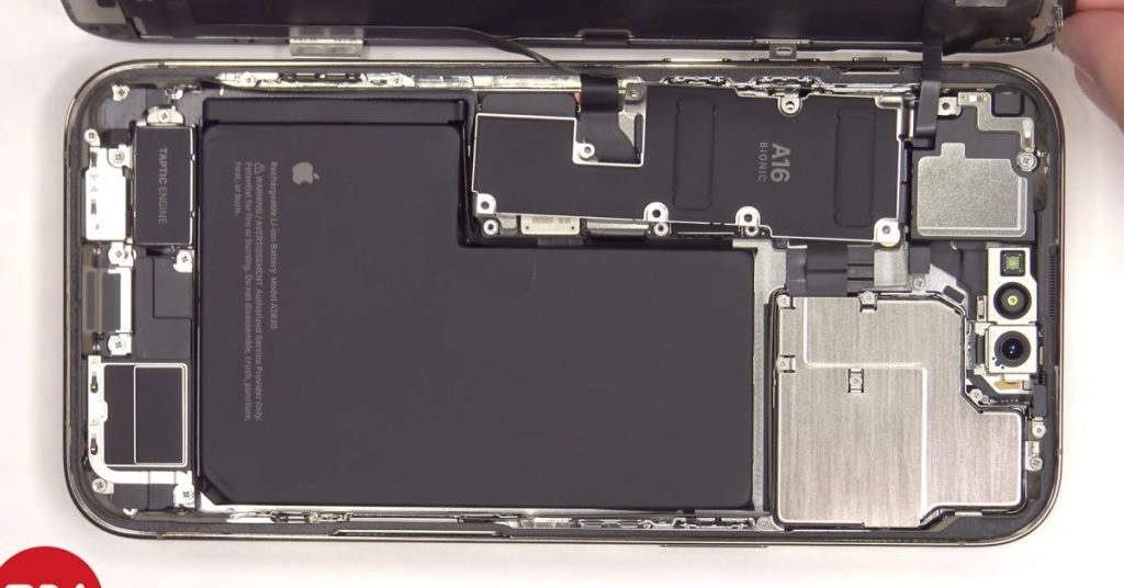 De video toont de eerste demontage van de iPhone 14 Pro Max