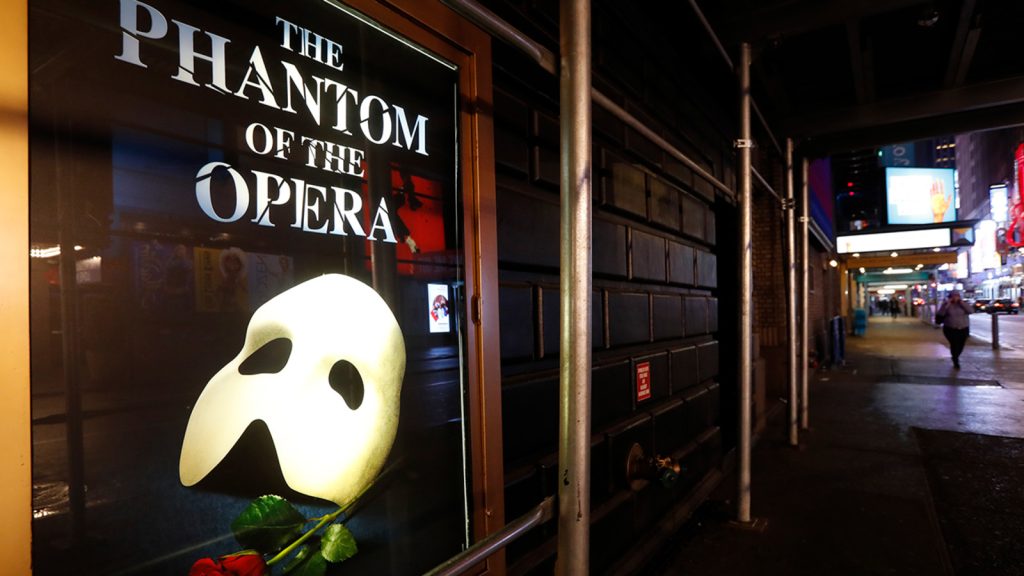 De langstlopende show op Broadway, "The Phantom of the Opera", eindigt in 2023