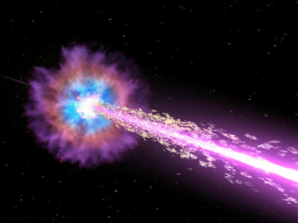 NASA-telescoopafbeeldingen onthullen de helderste explosie ooit geregistreerd, terwijl een ster instort tot een zwart gat