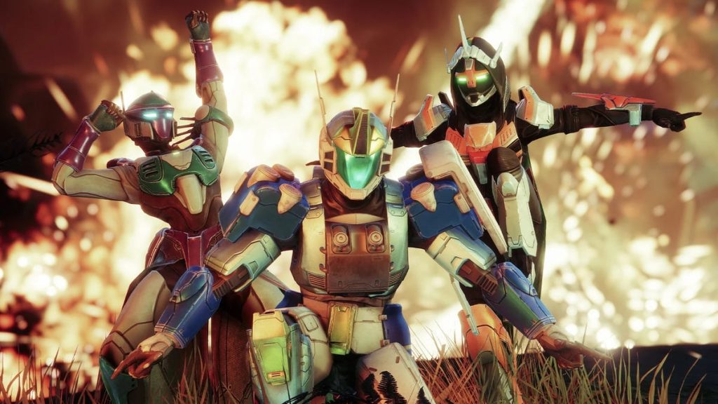Destiny 2 verandert in een volledige anime met Haunted Gundam-pantser