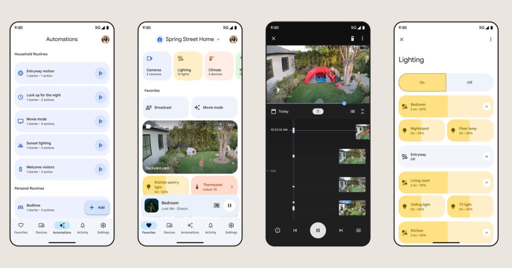 Het nieuwe herontwerp van de Google Home-app is het platform voor de Matter smart home-standaard