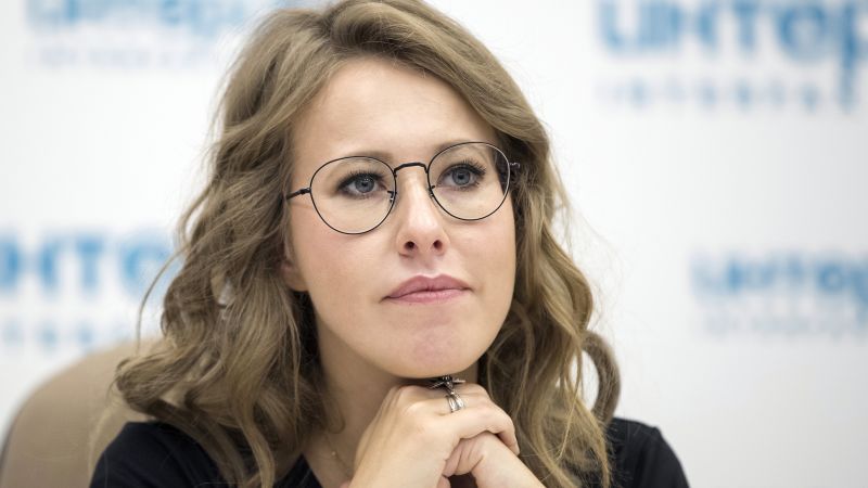 Ksenia Sobchak: tv-presentator en voormalig presidentskandidaat vluchtte Rusland