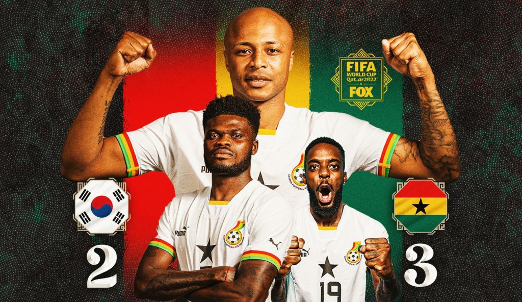 Hoogtepunten WK 2022: Ghana versloeg Zuid-Korea met 3-2 na een wilde tweede helft