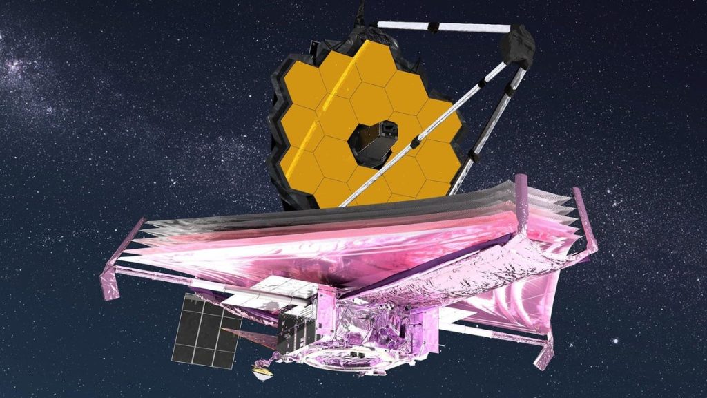 Het NASA-team zegt dat de botsing met de ruimtesteen op de telescoop van Webb gewoon pech was