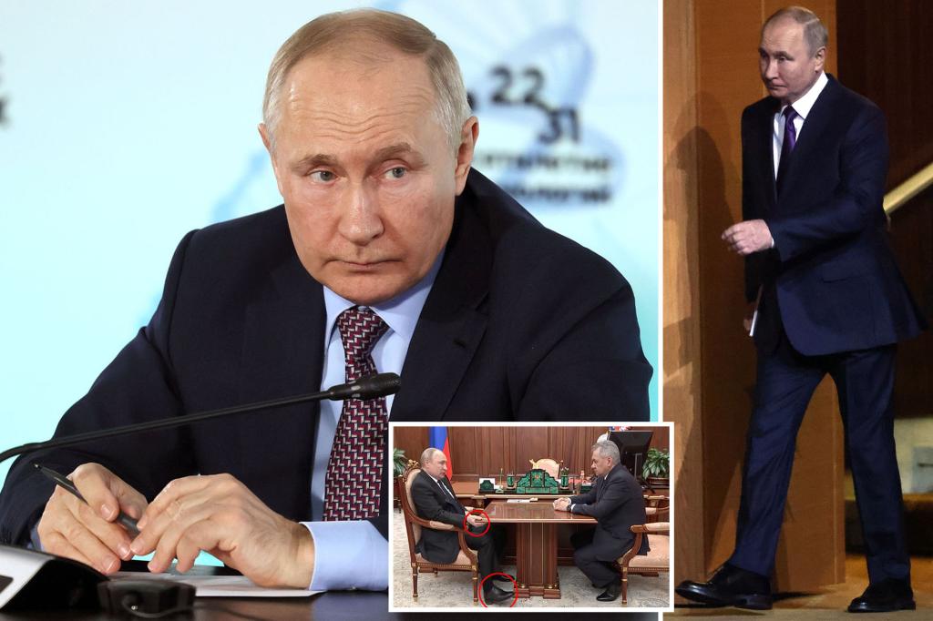Poetin viel van de trap, vuil temidden van gezondheidsproblemen: rapport