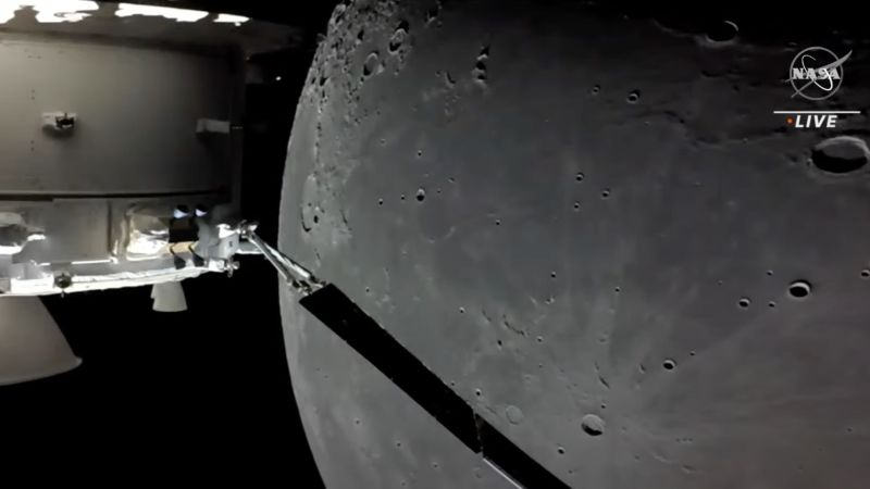 NASA's Artemis-missie wordt afgesloten met een Orion-motregen