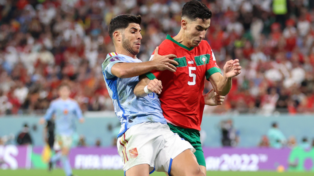 Live WK-score: Spanje vs Marokko Live updates terwijl de WK-ronde van 16 wedstrijd naar verlenging gaat