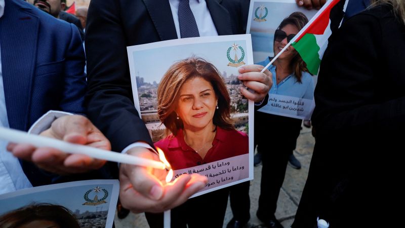 Sherine Abu Akle: Al-Jazeera brengt de zaak voor het Internationaal Strafhof
